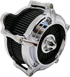 Harley Air Cleaner Turbine Intake Chrome Filter Kit Cnc Cut - Image 4