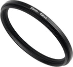 55mm to 49mm Step-Down Ring Filter Adapter, Metal Ring Step-Down Rings Adapter by BETUYESS