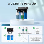 iSpring WGB21B-PB 2-Stage Whole House Water Filtration System w/ 10” x 4.5” - Image 6