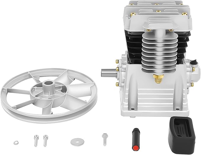 Air Compressor Pump Head, 2HP Air Compressor Pump-Head, 1500W Portable - Image 8