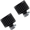2Pcs 12mm Air Filter Mini Universal Vent Crankcase Cold Air Intake Breathe by Eoppen