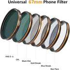 Fotorgear Camera Lens Filter, 67mm Universal Phone Polarizer Filter - Image 3