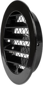 Repa Market 4" Inch Aluminum Black Soffit Air Vent Cover - Image 8