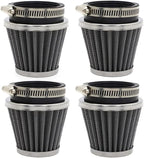 4x 54MM Air POD Filters For Kawasaki KZ KZ750 KZ1000 KZ1100 GPZ750 ZX900 Suzuki by JIK