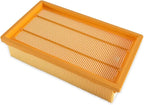 Dust Extractors Flat Pleated Paper Filter Fit by QNHEAY