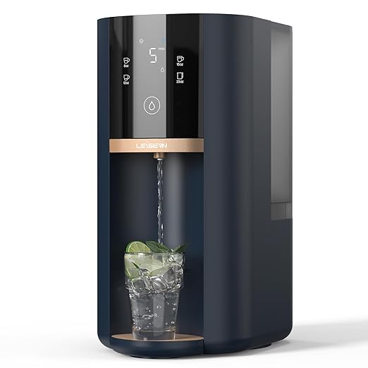 Countertop Reverse Osmosis Water Filter System, 5-Stage RO Filtration by LEYSERN
