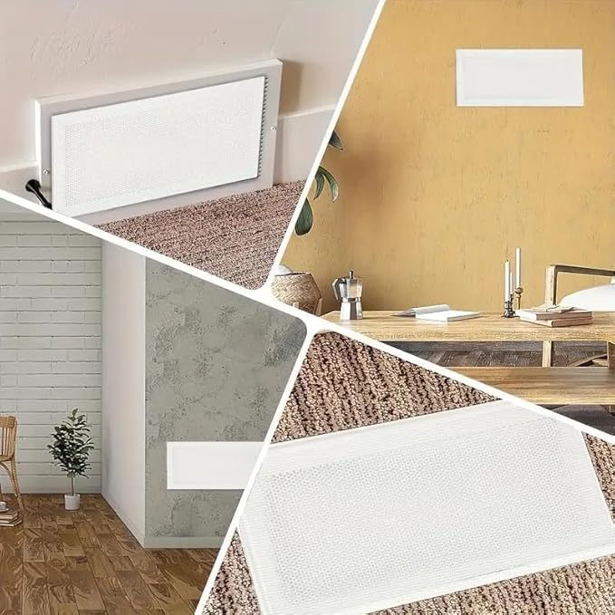 6-Pack White Magnetic Vent Covers 5x11 Inch - Image 5