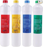 Watts Premier 1R-1Y-1B-1G RO-Pure Push Button Replacement Filter Kit by WattsPremier