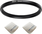 58mm Lens to 52mm Camera Lens Adapter 58mm to 52mm Step Down Ring Adapter Ring by SKYZHENG