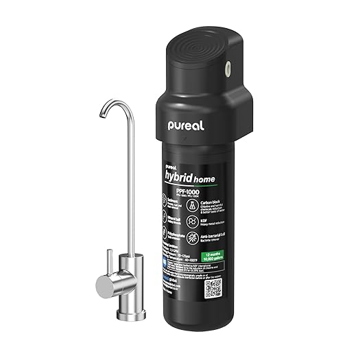 Pureal Hybrid Home PPU-1000D Under Sink Water Filter System by PUREAL