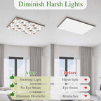 2 Pack Fluorescent Light Cover, Sand Camel Light Covers - Image 6