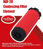 HAF-28 Compressed Air Coalescing Filter Element, OEM-Quality Replacement - Image 2
