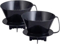 Fino Pour-Over Coffee Brewing Filter Cone, Number 4-Size, Brews 8 to 12-Cups by Fino