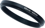 46mm to 43mm Step-Down Ring Filter Adapter by BETUYESS