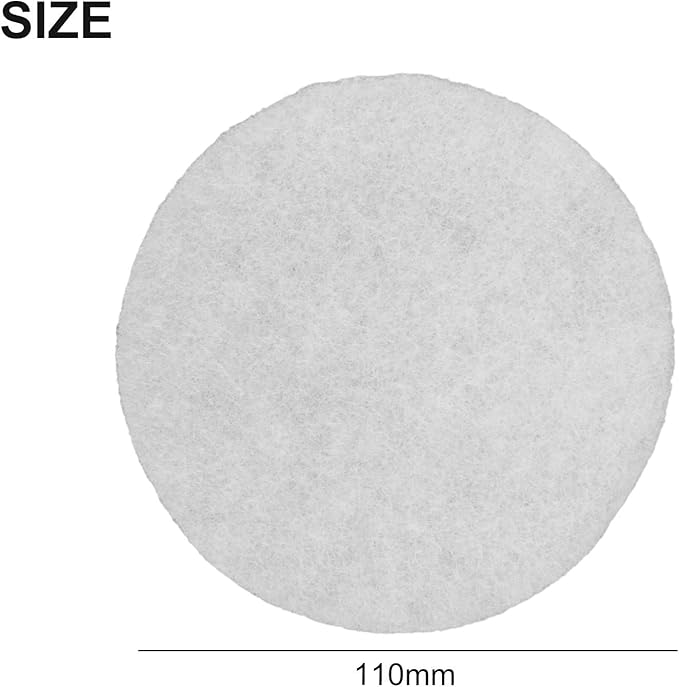 Air Filter G3 for Helios ELF-DLV 125, 10 Pack, 110 mm Diameter, Synthetic PET - Image 5