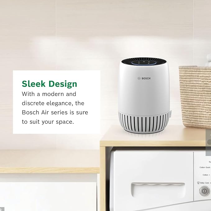 BOSCH Air Purifier for Home, Small Spaces, 2-in-1 Filter for Pollen, Outdoor - Image 4