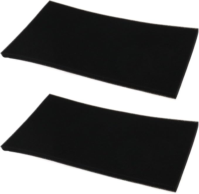 2pcs Air Filter Foam 28x15x1cm 60PPI Filter Mat Filter Insert by Be+In+Your+Mind