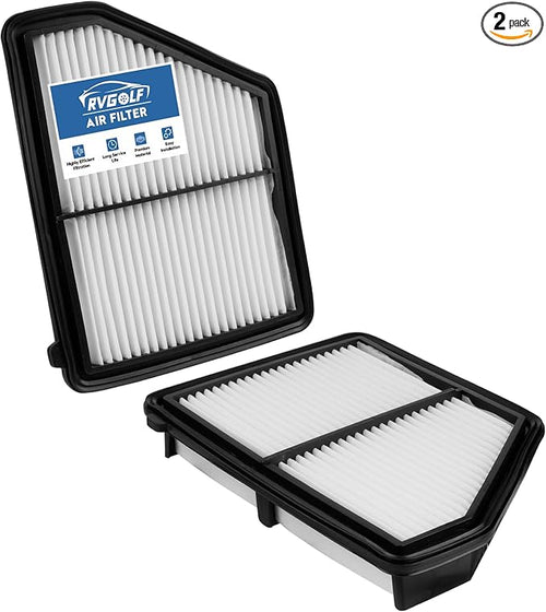 2PCS Engine Air Filter Fit for Honda Civic 2016-2025 2026 L4 2.0L, HR-V HRV by RVgolf