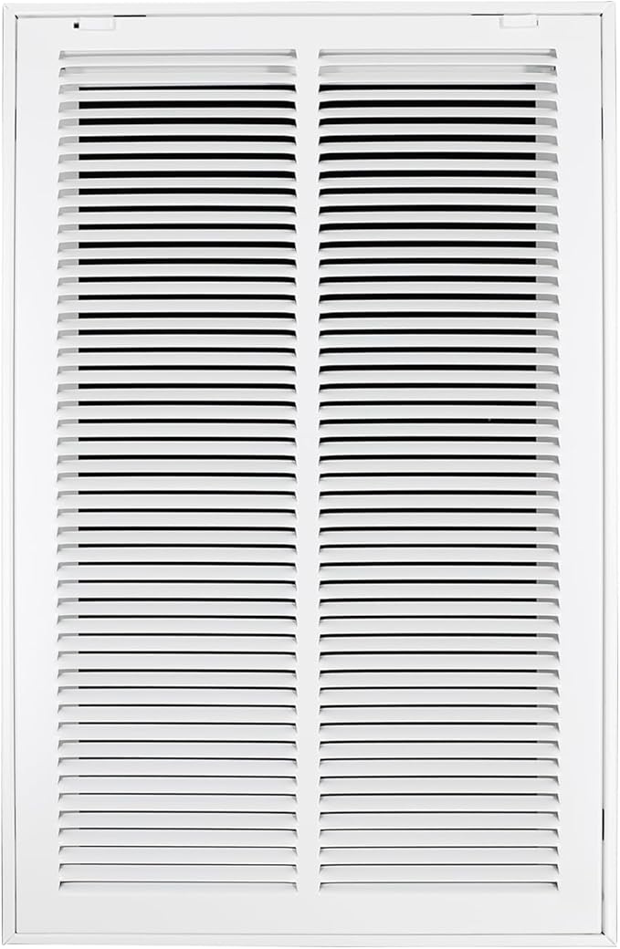 14"W x 24"H Steel Return Air Filter Grille by Howeall