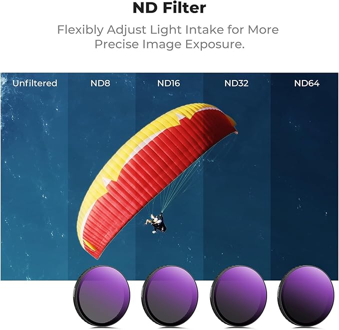 K&F CONCEPT Snap On CPL ND Effect Filter Kit Compatible - Image 5