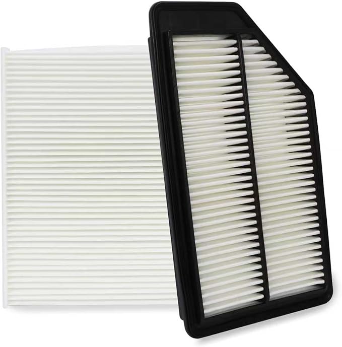 Cabin & Engine Air Filter kit for Honda Odyssey 3.5L Replaces 17220-RV0-A00 by SUPLABEL