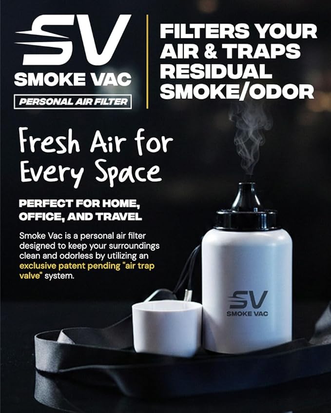 SmokeVac Handheld Personal Air Filter - Image 2