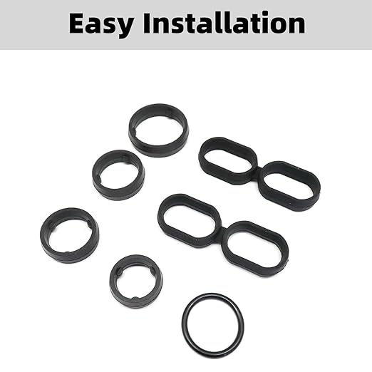 Engine Oil Filter Housing O Ring Seal Kit 68191356AA Replacement - Image 3