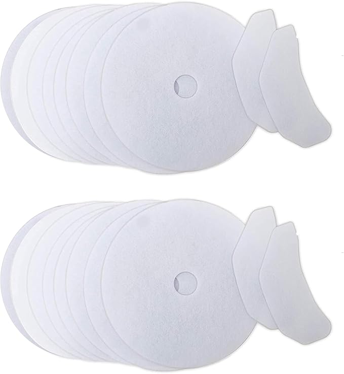 REDYY 20 Pieces Cloth Portable Dryer Exhaust Filters Set Universal Dryer Lint by Unknown