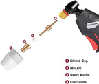 ARCCAPTAIN 60PCS PT31 Plasma Cutting Consumables Fit CUT-45 CUT-50 CT-312 - Image 3
