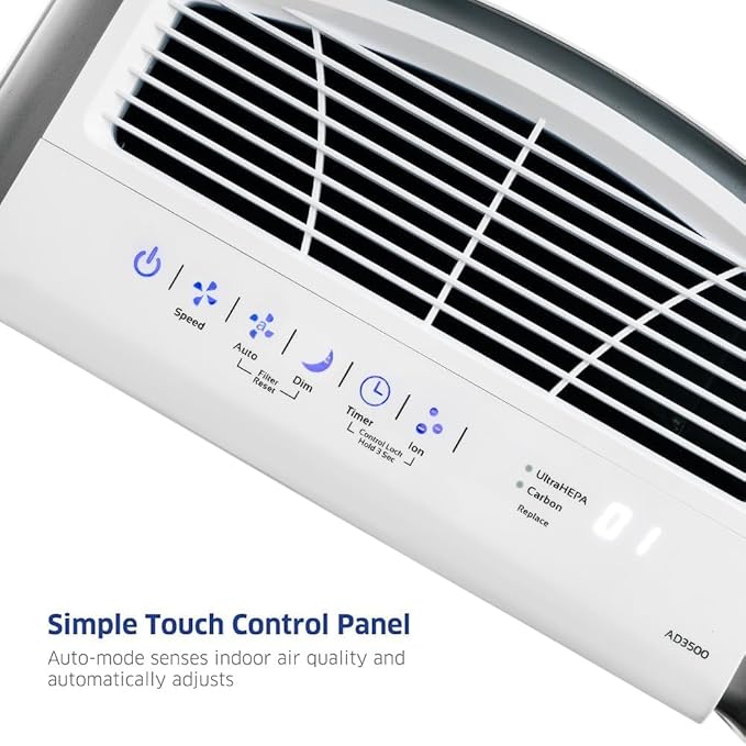 AIRDOCTOR AD3500 Air Purifier for Home and Large Rooms Up to 1260 sq. ft. - Image 5