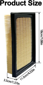 FUN-DRIVING 2 Pack Engine Air Filter - Image 2