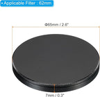 PATIKIL 62mm Lens Cap, Camera Lens Cap Cover Universal Lens Filter Stack Cap - Image 2