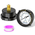 MEANLIN MEASURE 0~60Psi Plastic Frame 1/4" NPT Start and Clean Filter Pressure by MEANLINMEASURE