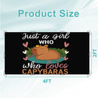 6 Pcs Fluorescent Light Covers for Ceiling Lights Cute Capybara Gifts Hearts - Image 2