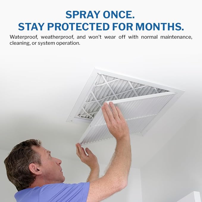 PermaSafe HVAC Solutions, Antimicrobial Air Filter Treatment, Odor Inhibitor - Image 9