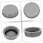 DOITOOL 18pcs Pp Pipe Caps for Drainage Caps for Waste Processing Easy - Image 4