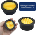 2 Pcs Air Compressor Silencer, 1/4 Inch Thread Intake Filter Muffler, 12.5 mm - Image 5
