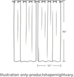 2 Panel Kitchen Cafe Curtains, Camels Palm Trees Sunlight Filtering Nature Air - Image 9