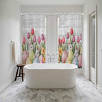 Easter Window Curtains 72 Inch Long 2 Panel Set, Rod Pocket Long Curtains & - Image 5
