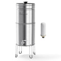 Culligan MaxClear 3 Gallon Gravity Water Filter System, Brushed Stainless-Steel by CulliganWater