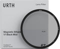 Urth 52mm Magnetic Ethereal Black Mist ¹⁄₁ Diffusion Lens Filter — Cinematic by Urth