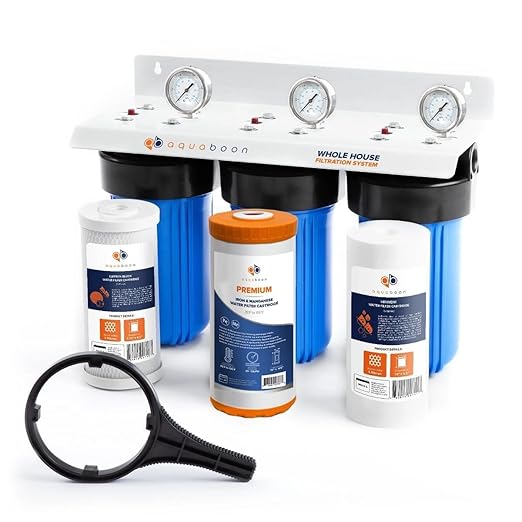 Aquaboon 3-Stage Water Filter System by Aquaboon