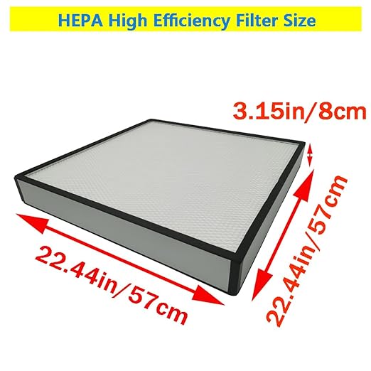 Laminar Flow Hood Filter Replacement Unit Replacement HEPA Filter Compatible - Image 2