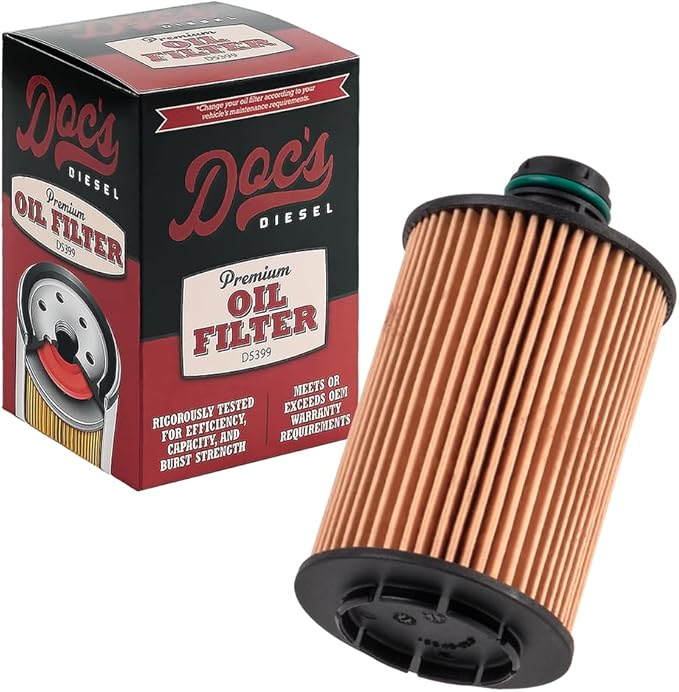 DOC'S Grand Cherokee/Ram 1500 3.0L Diesel Oil Filter 2014-2019 | Replaces - Image 2
