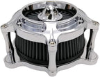 Harley Air Cleaner Turbine Intake Chrome Filter Kit Cnc Cut - Image 8