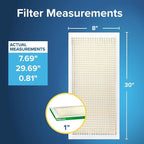 Filtrete 8x30x1 AC Furnace Air Filter, MERV 8, MPR 700, Tough on Pollen - Image 2