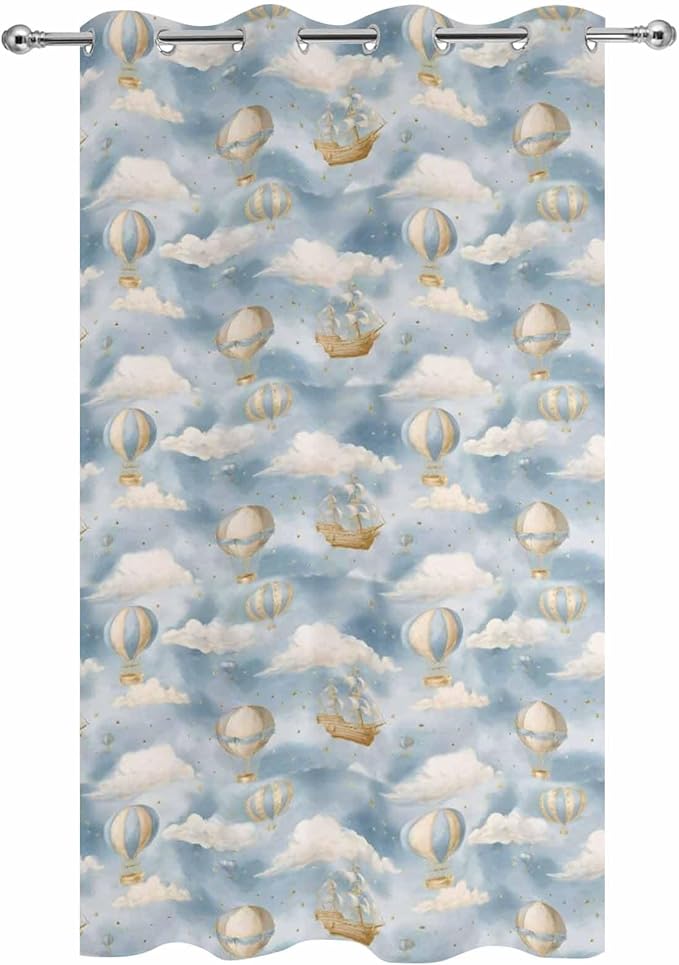 Hot Air Balloons Outdoor Curtains - Image 9