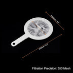 PATIKIL 9"x6" Food Filter Strainer, 350 Mesh, Polypropylene - Image 2