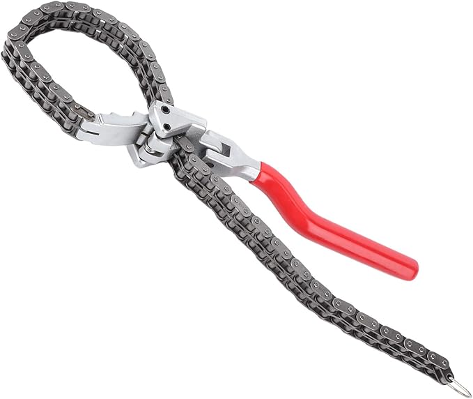Chain Type Oil Filter Wrench Spanner 13.8in Chain Wrench Oil Filter Removal Tool - Image 5