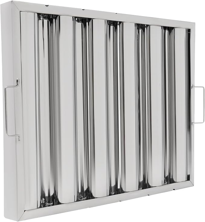 6Pcs 19.5W x 15.5H x 1.78TH Inch Commercial Hood Filters, 430 Stainless Steel 5 - Image 4
